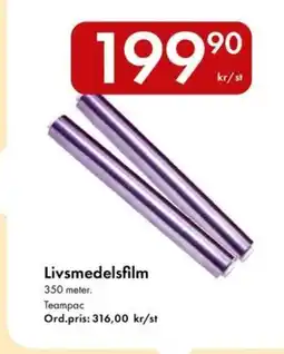 Snabbgross Livsmedelsfilm erbjuda