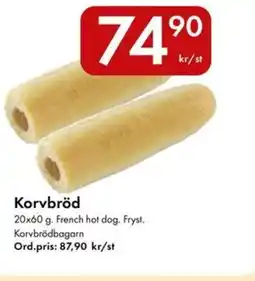 Snabbgross Korvbröd erbjuda