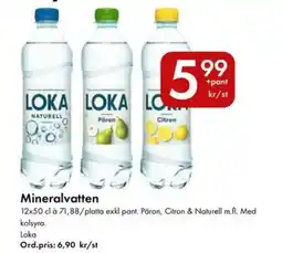 Snabbgross Loka Mineralvatten erbjuda