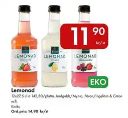 Snabbgross Kiviks Lemonad erbjuda