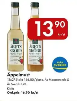Snabbgross Kiviks Äppelmust erbjuda