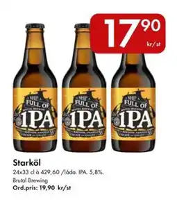 Snabbgross Brutal Brewing Starköl erbjuda