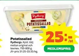 Stora Coop Potatissallad, Medlemspris erbjuda