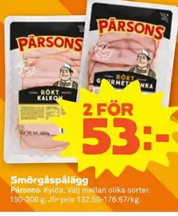Stora Coop Smörgåspålägg erbjuda