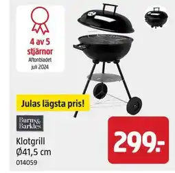 Jula Klotgrill Ø41,5 cm erbjuda