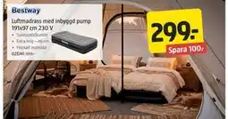 Jula Bestway Luftmadrass med inbyggd pump erbjuda