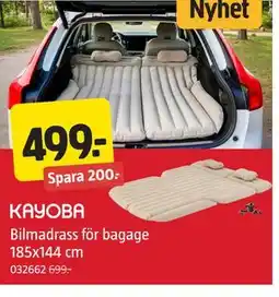 Jula KAYOBA Bilmadrass för bagage erbjuda