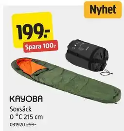 Jula KAYOBA Sovsäck erbjuda