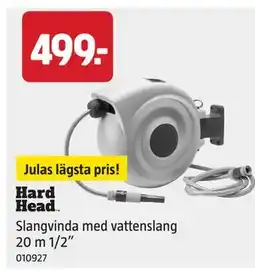 Jula Slangvinda med vattenslang 20 m 1/2” erbjuda