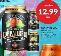 Nielsen Discount KOPPARBERG, EUR 12.99 erbjuda
