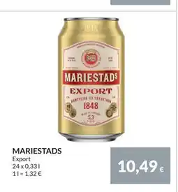 Nielsen Discount MARIESTADS, EUR 10.49 erbjuda