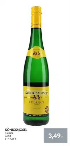 Nielsen Discount KÖNIGSMOSEL, EUR 3.49 erbjuda