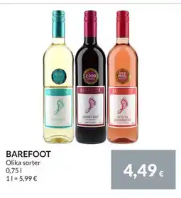 Nielsen Discount BAREFOOT, EUR 4.49 erbjuda