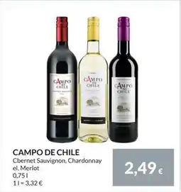 Nielsen Discount CAMPO DE CHILE, EUR 2.49 erbjuda