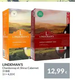 Nielsen Discount LINDEMAN’S, EUR 12.99 erbjuda