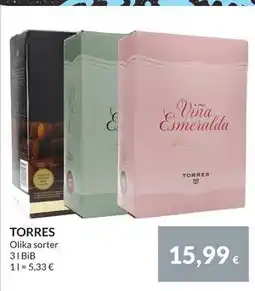 Nielsen Discount TORRES, EUR 15.99 erbjuda