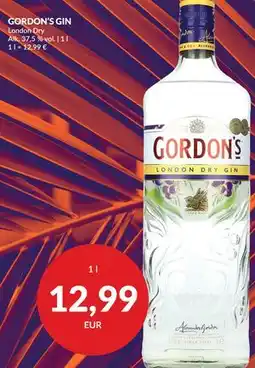 Nielsen Discount GORDON‘S GIN, EUR 12.99 erbjuda