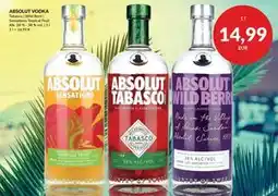 Nielsen Discount ABSOLUT VODKA, EUR 14.99 erbjuda