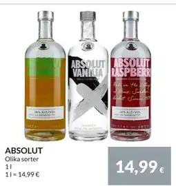 Nielsen Discount ABSOLUT, EUR 14.99 erbjuda