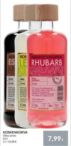 Nielsen Discount KOSKENKORVA, EUR 7.99 erbjuda