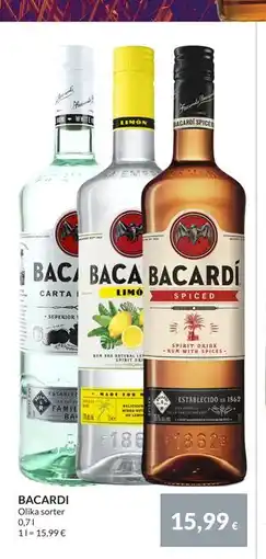Nielsen Discount BACARDI, EUR 15.99 erbjuda