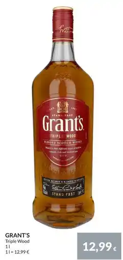 Nielsen Discount GRANT’S, EUR 12.99 erbjuda