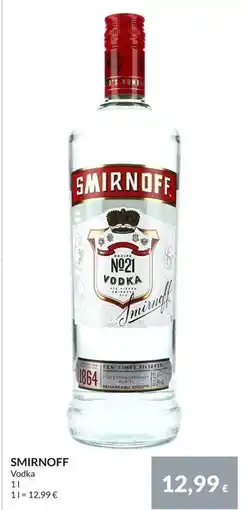 Nielsen Discount SMIRNOFF, EUR 12.99 erbjuda