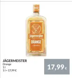 Nielsen Discount JÄGERMEISTER, EUR 17.99 erbjuda