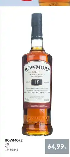 Nielsen Discount BOWMORE, EUR 64.99 erbjuda