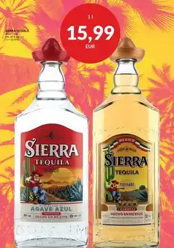 Nielsen Discount SIERRA TEQUILA, EUR 15.99 erbjuda