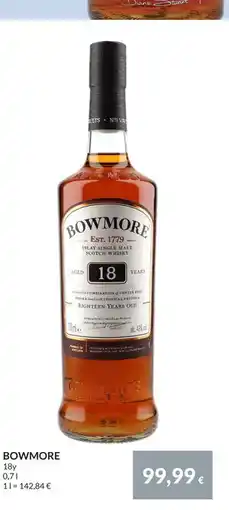 Nielsen Discount BOWMORE, EUR 99.99 erbjuda