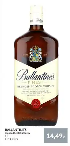 Nielsen Discount BALLANTINE’S, EUR 14.49 erbjuda