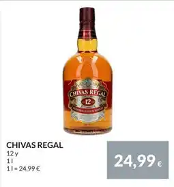 Nielsen Discount CHIVAS REGAL, EUR 24.99 erbjuda