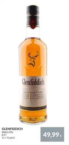 Nielsen Discount GLENFIDDICH, EUR 49.99 erbjuda