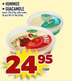 Rinkeby Matcenter Sevan Hummus • Guacamole erbjuda