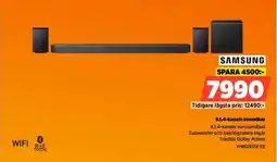 Power Samsung 9.1.4-kanals soundbar erbjuda