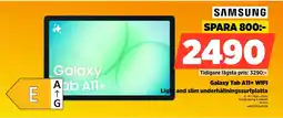 Power Samsung Galaxy Tab A11+ WIFI Light and slim underhållningssurfplatta erbjuda
