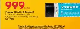 Byggmax Ytpapp Glaciär 3 Trebolit erbjuda