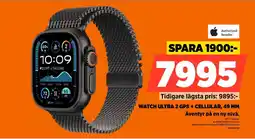 Power Authorized Reseller WATCH ULTRA 2 GPS + CELLULAR, 49 MM Äventyr på en ny nivå. erbjuda