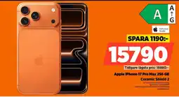 Power Authorized Reseller Apple iPhone 17 Pro Max 256 GB Ceramic Shield 2 erbjuda