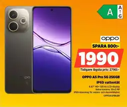 Power OPPO A5 Pro 5G 256GB IP69 vattentät erbjuda