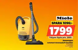 Power Miele Dammsugare Justerbart teleskopskaft EasySlide erbjuda