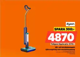 Power Dyson Våt- och torrdammsugare Självrengöring med varmluftstorkning erbjuda