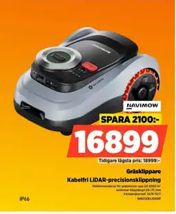 Power Navimow Gräsklippare Kabelfri LiDAR-precisionsklippning erbjuda