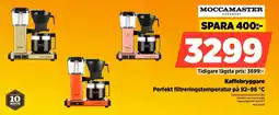 Power Moccamaster Handmade Kaffebryggare Perfekt filtreringstemperatur på 92-96 °C SPARA 400:- erbjuda