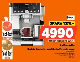 Power Ninja Kaffemaskin Barista Assist för perfekt kaffe varje gång erbjuda