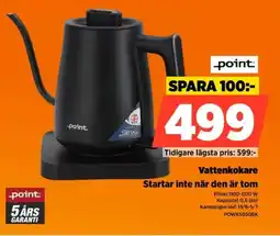 Power Point Vattenkokare Startar inte när den är tom erbjuda