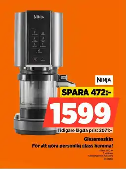 Power Ninja Glassmaskin För att göra personlig glass hemma! erbjuda