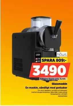 Power Hâws Glassmaskin En maskin, oändligt med godsaker erbjuda