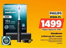 Power Philips Eltandborste Drifttid upp till 3 veckor! erbjuda